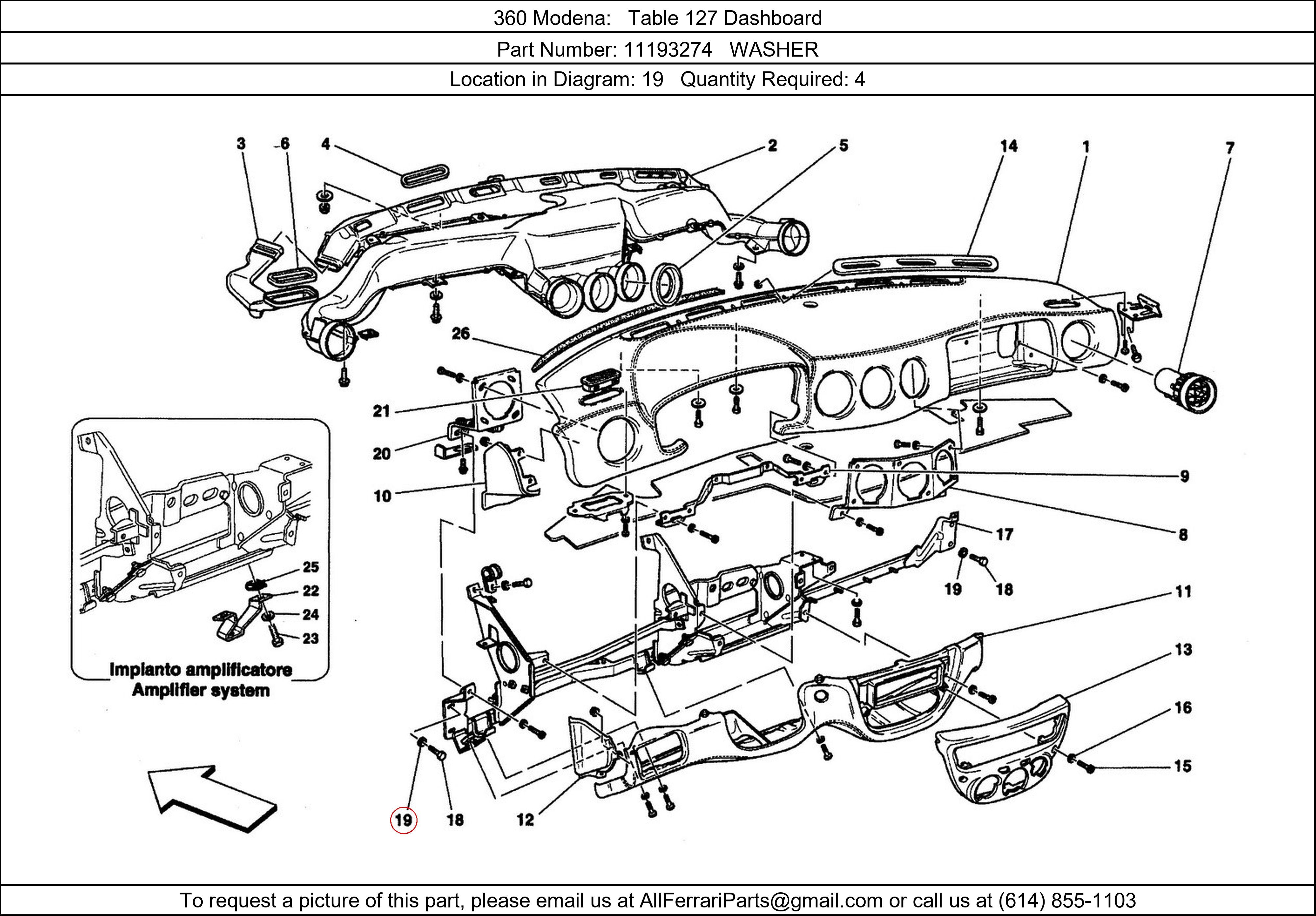 Ferrari Part 11193274