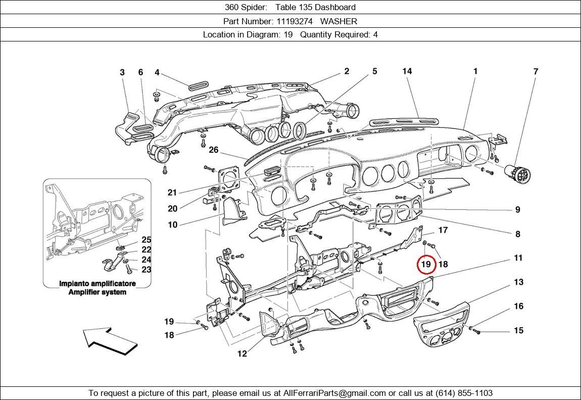 Ferrari Part 11193274