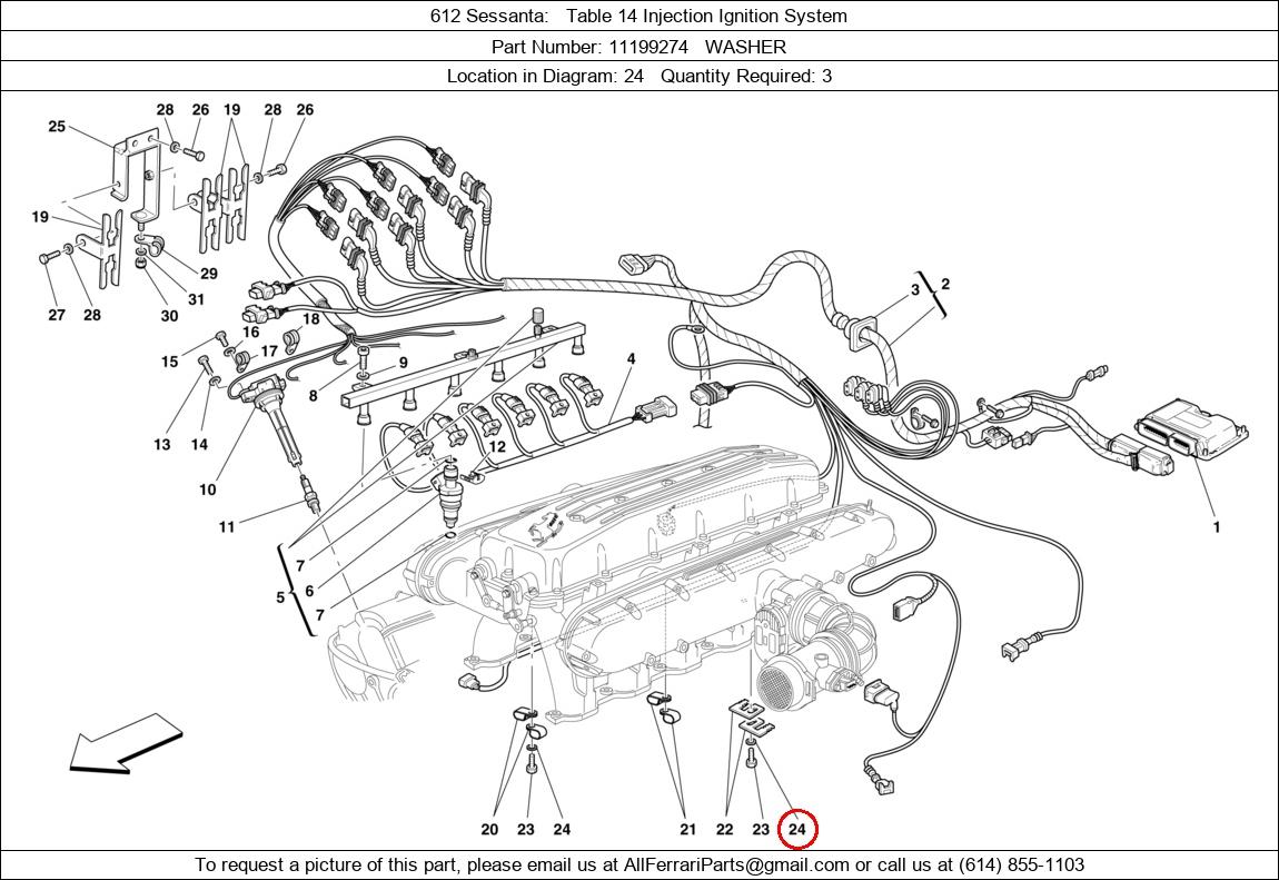 Ferrari Part 11199274