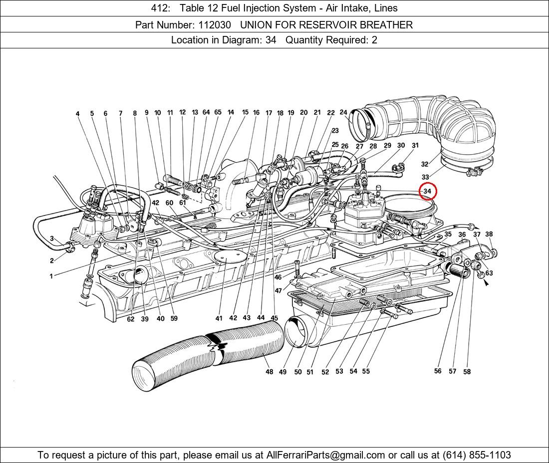 Ferrari Part 112030