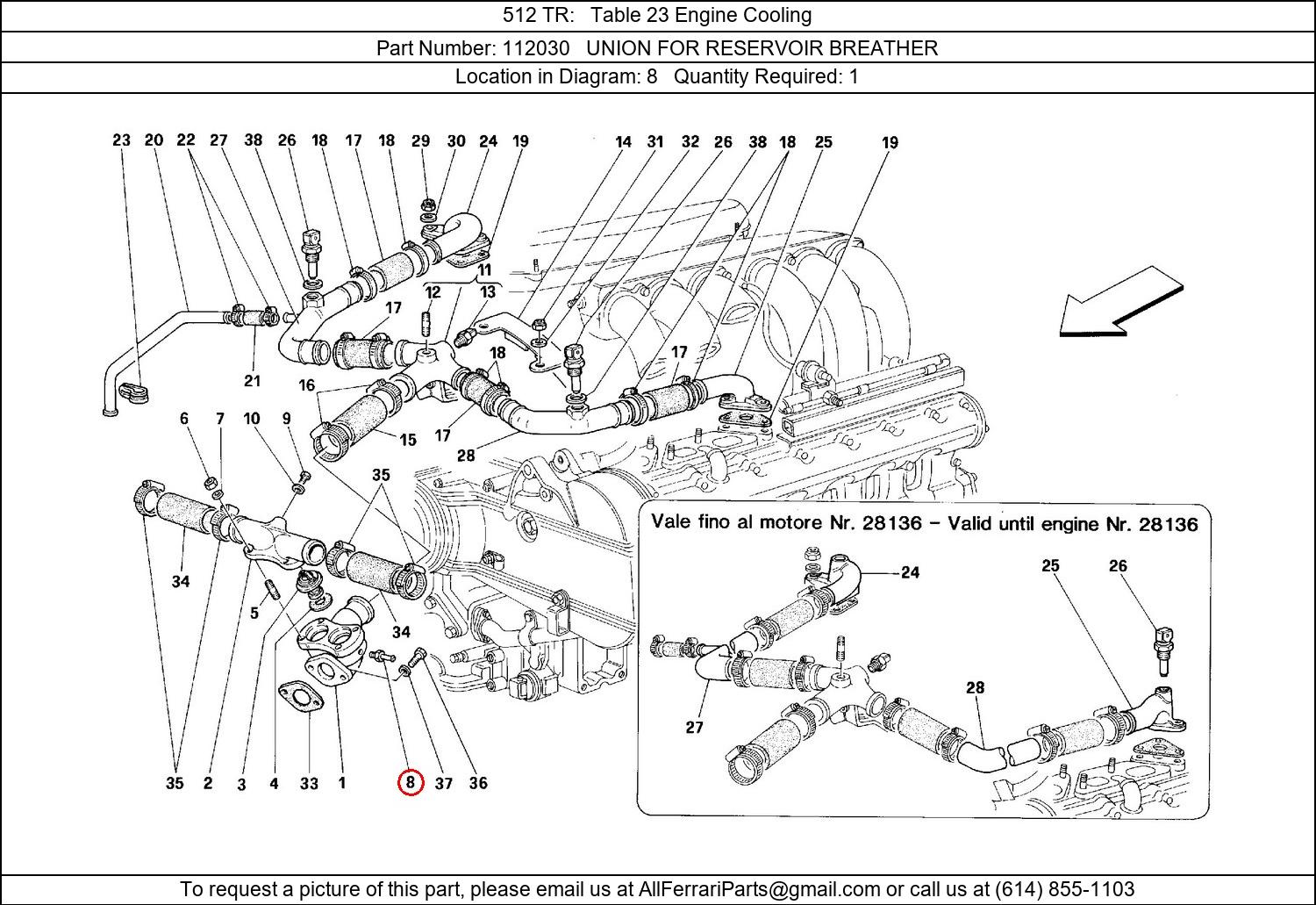 Ferrari Part 112030