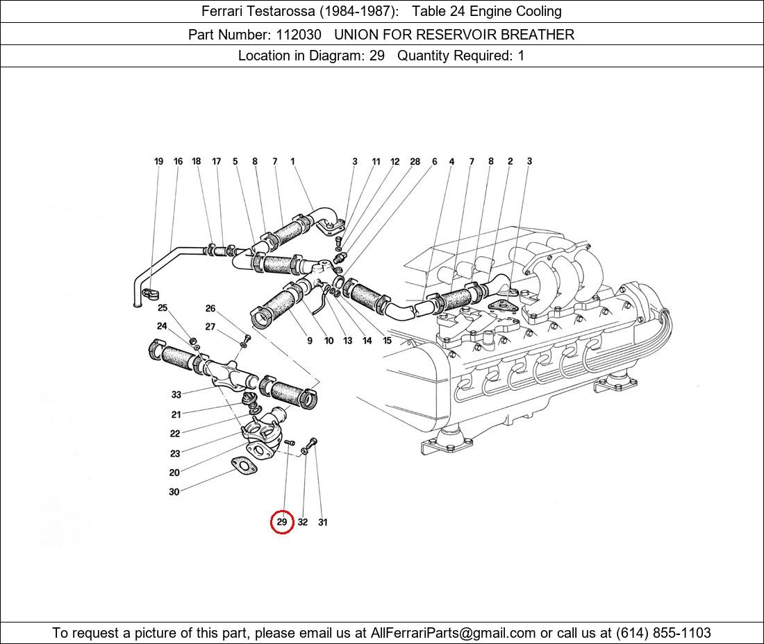 Ferrari Part 112030