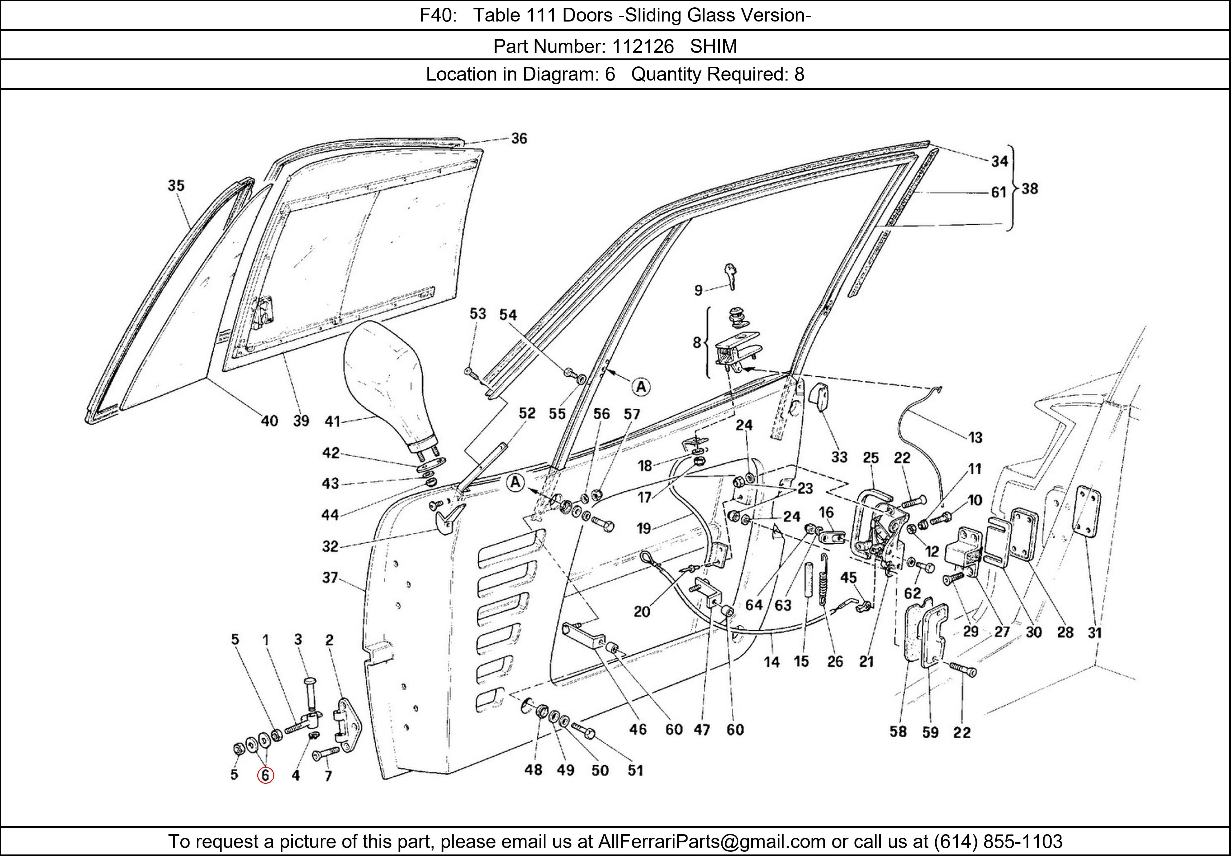 Ferrari Part 112126