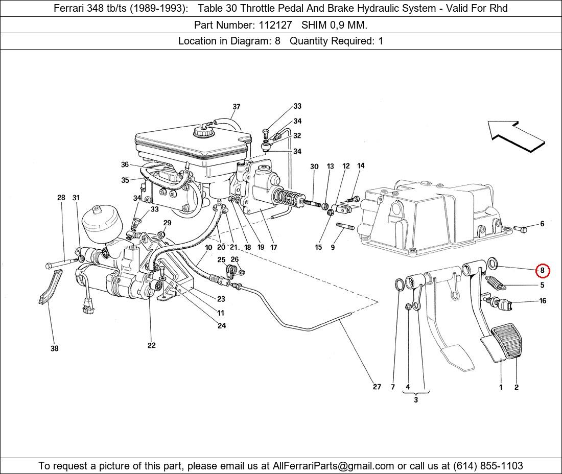 Ferrari Part 112127