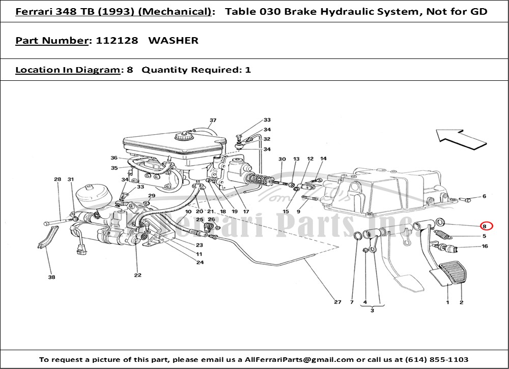 Ferrari Part 112128