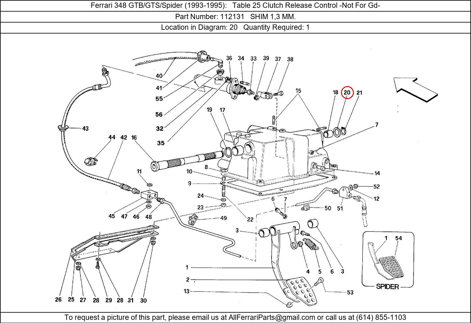 Ferrari Part 112131