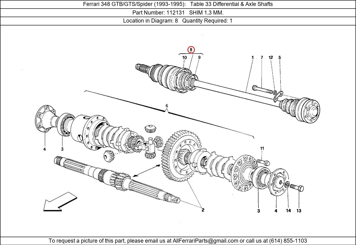 Ferrari Part 112131