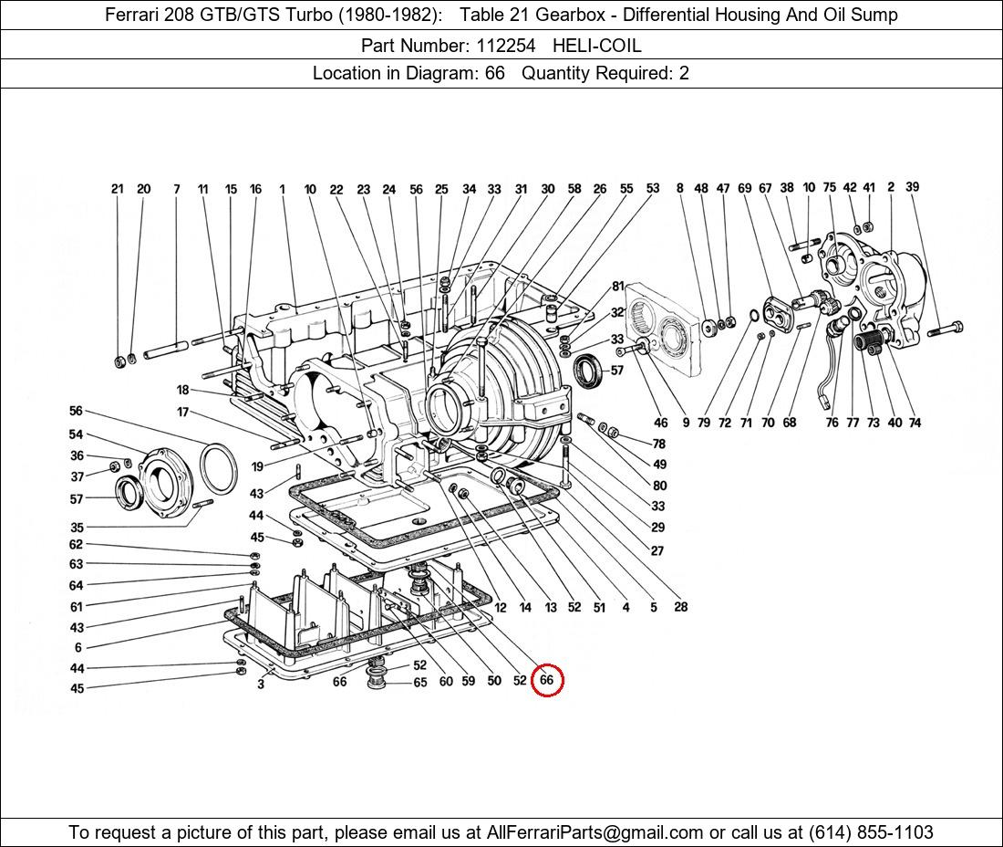 Ferrari Part 112254