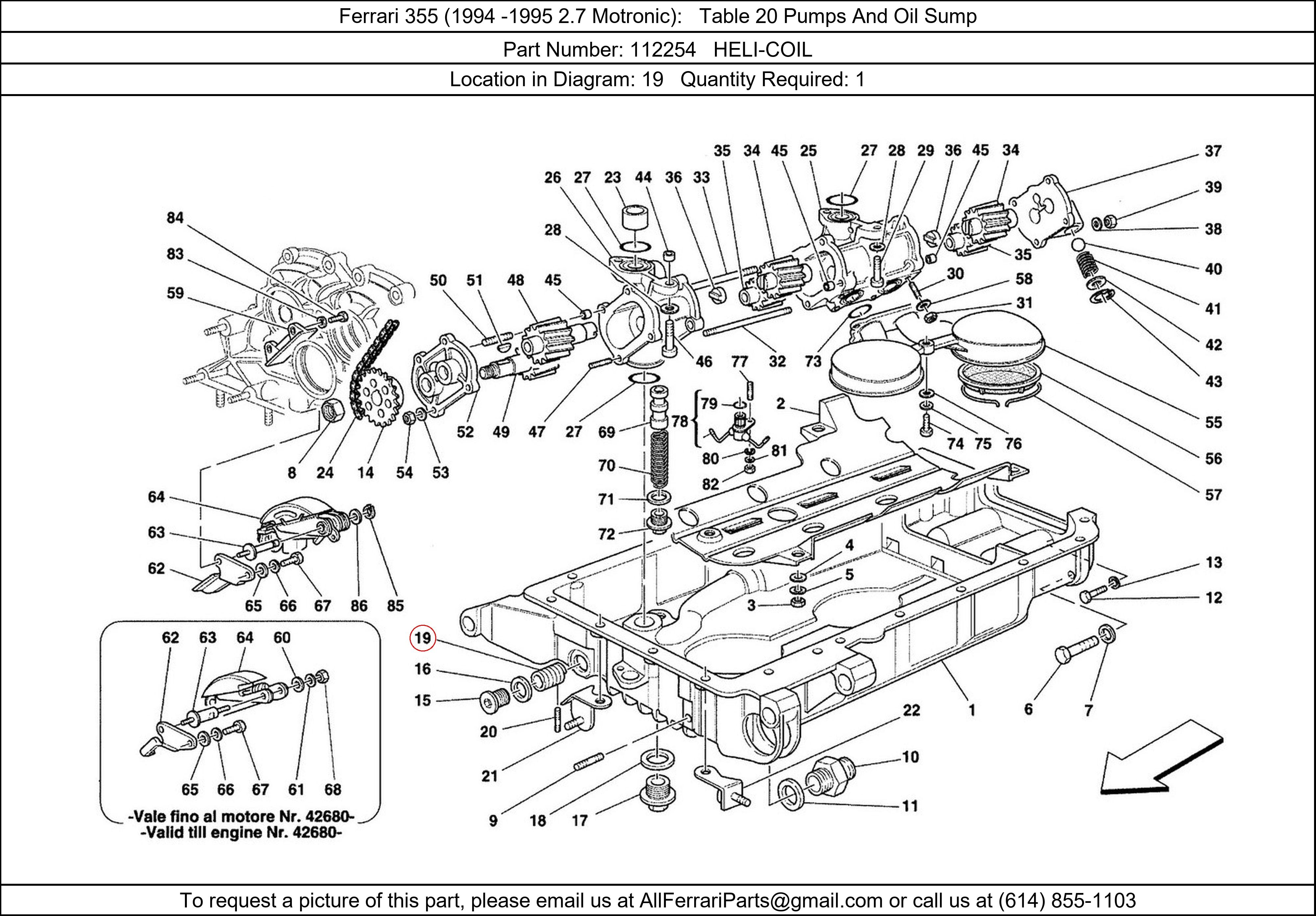 Ferrari Part 112254