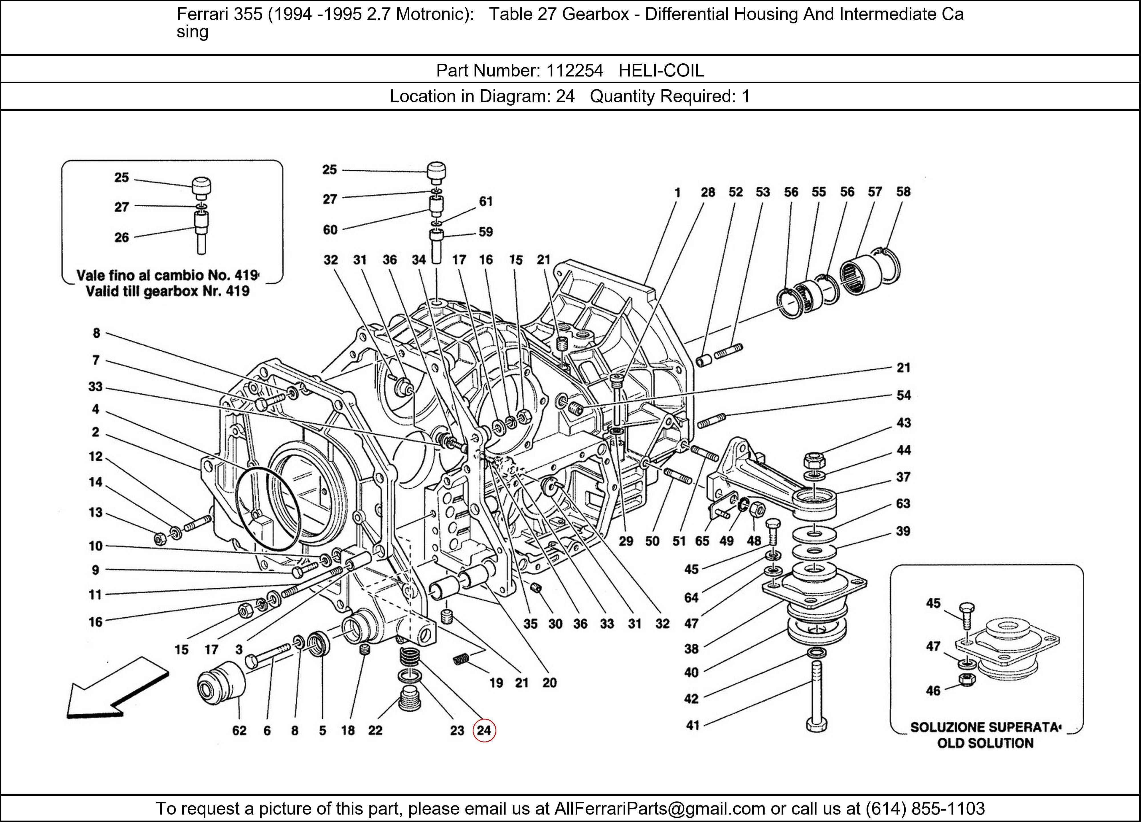 Ferrari Part 112254