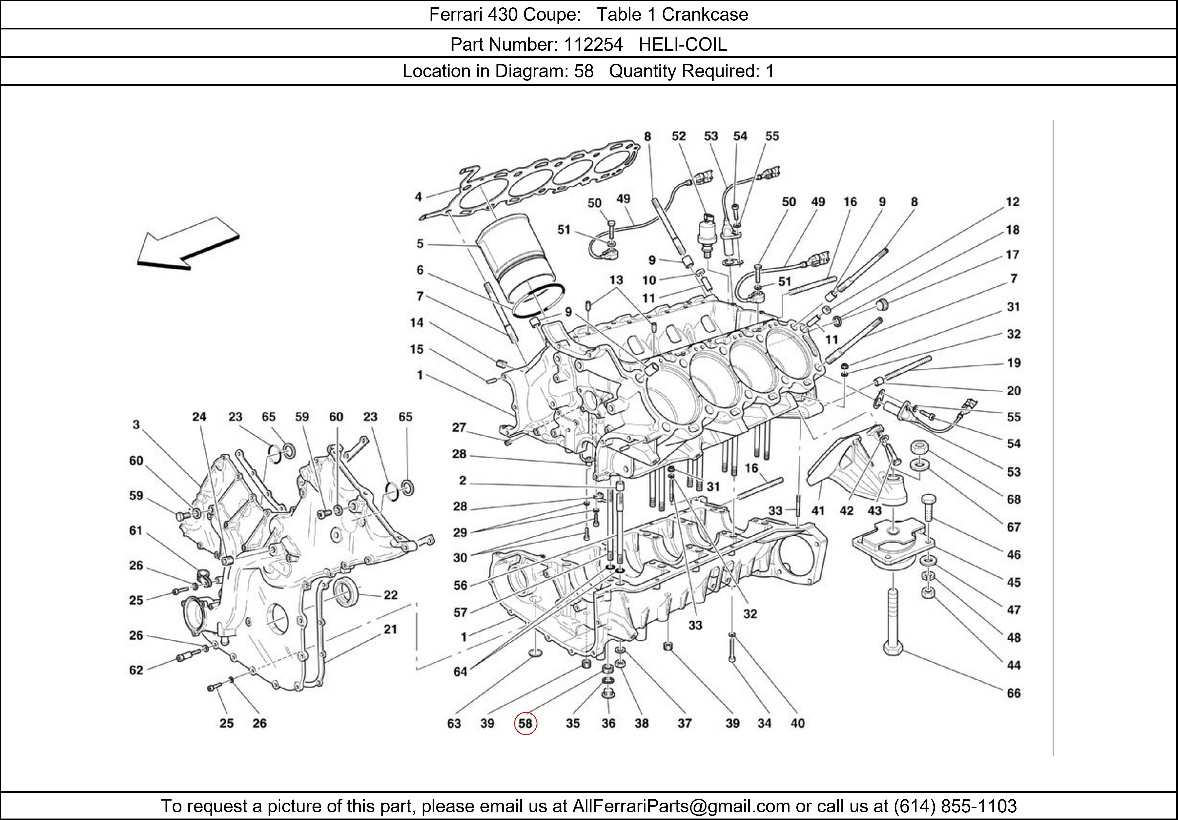 Ferrari Part 112254