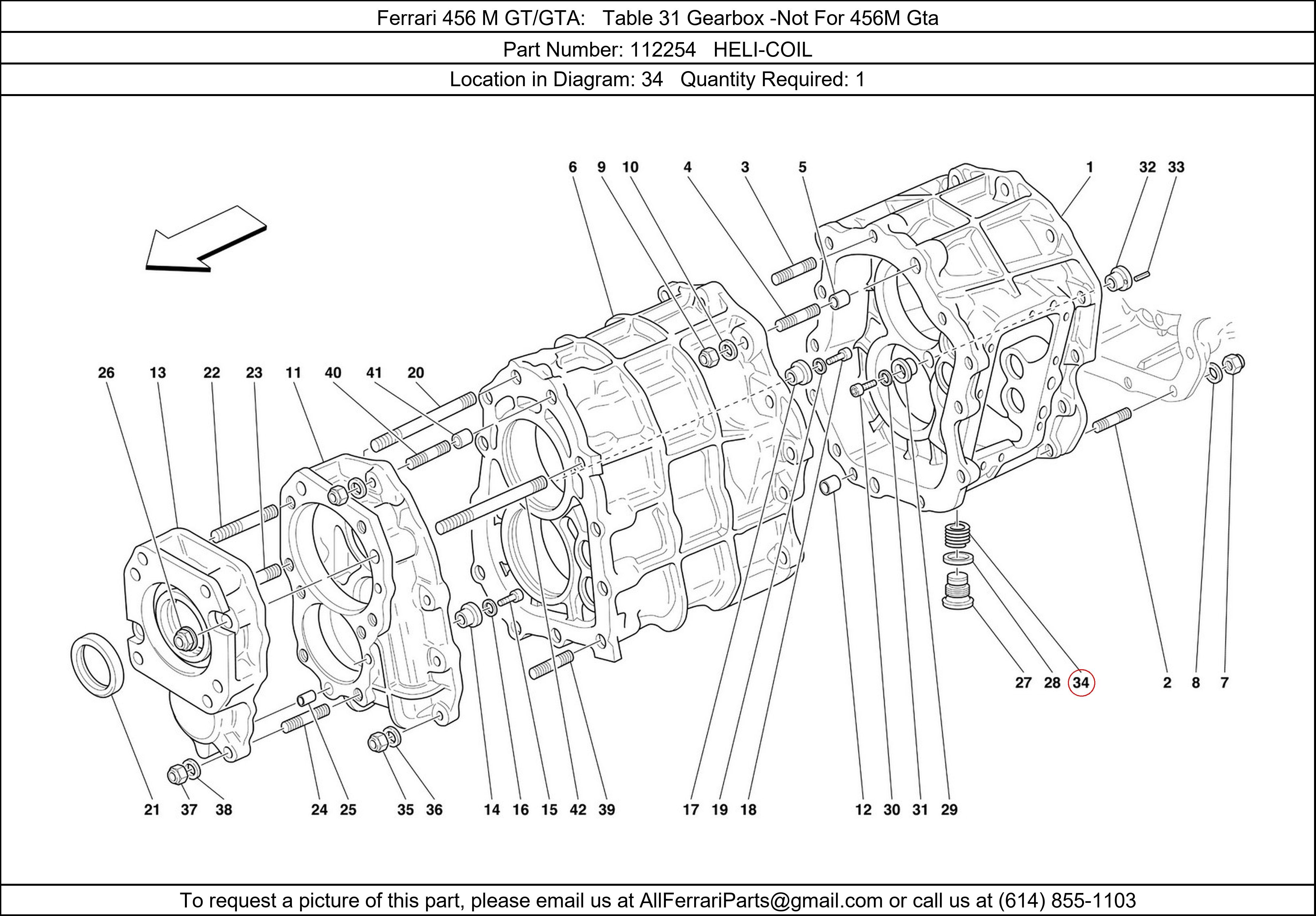 Ferrari Part 112254