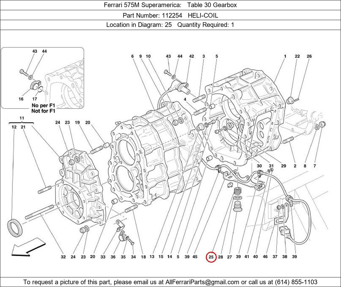 Ferrari Part 112254