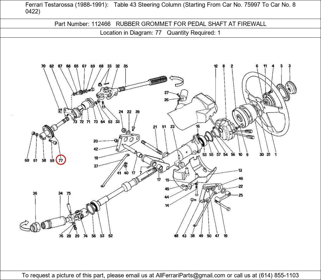 Ferrari Part 112466