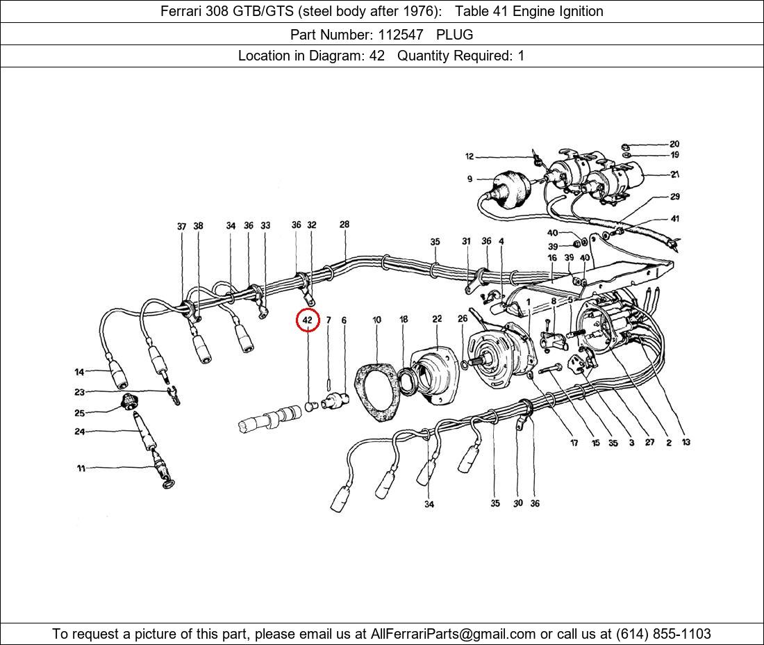 Ferrari Part 112547