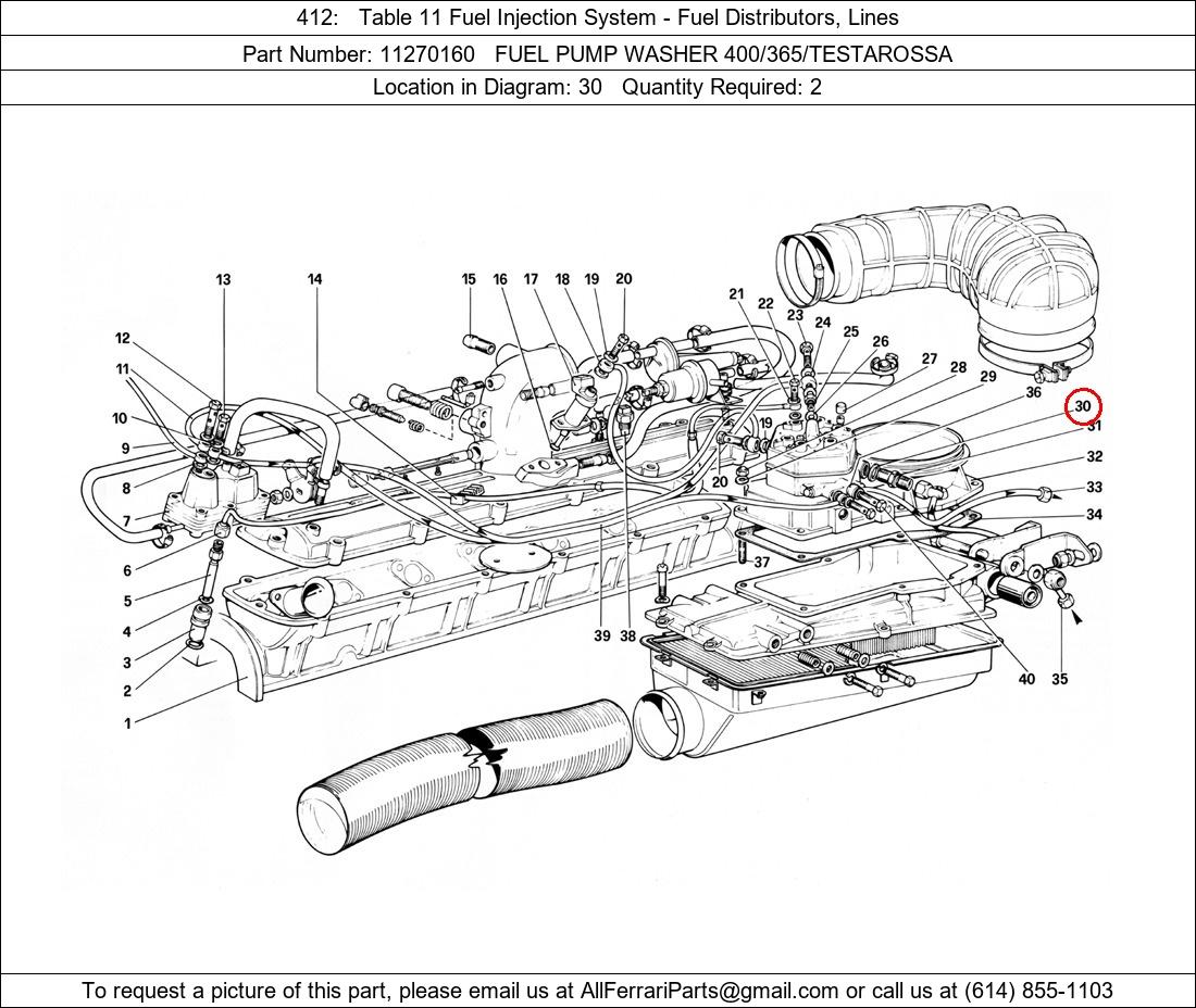 Ferrari Part 11270160