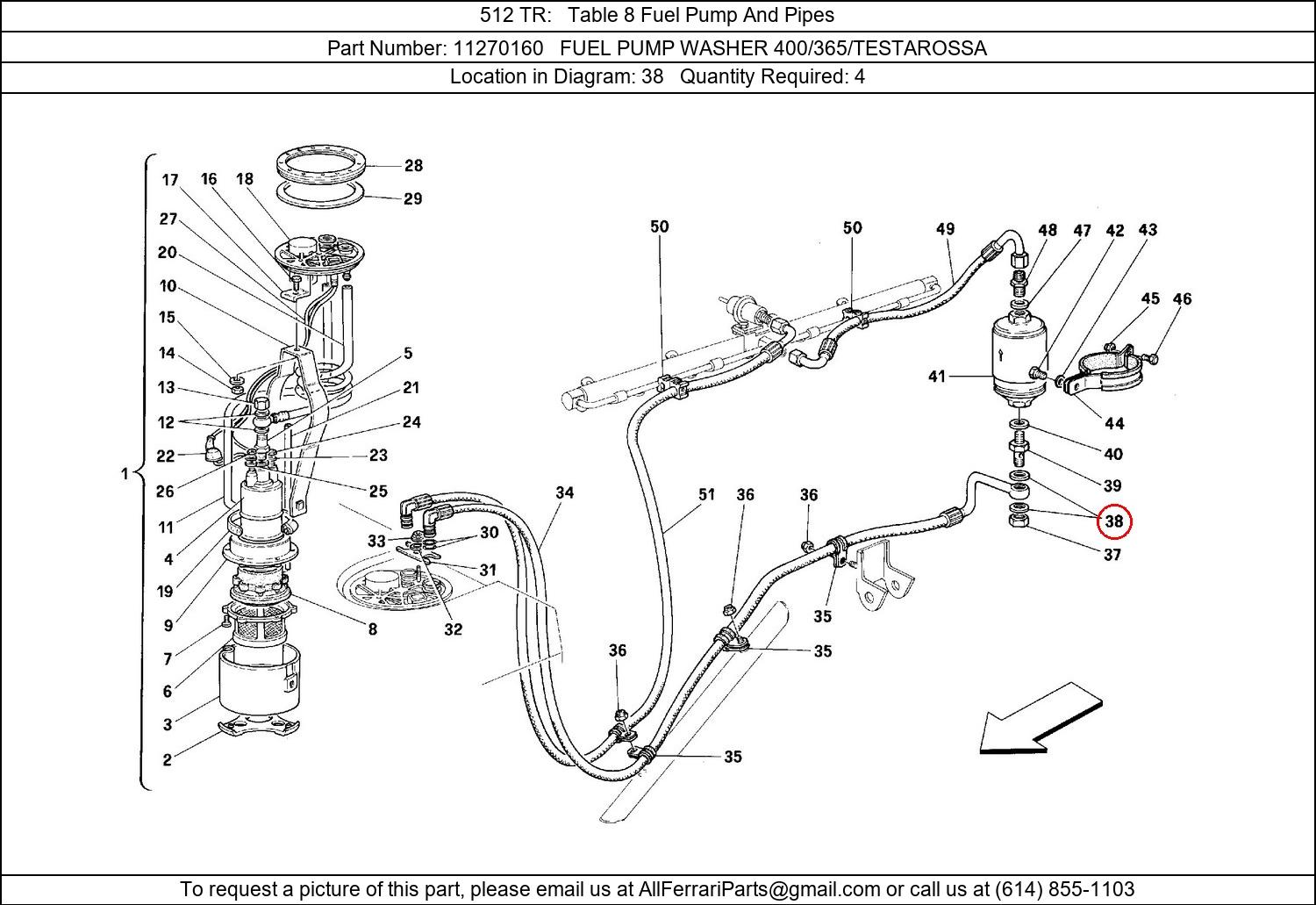 Ferrari Part 11270160