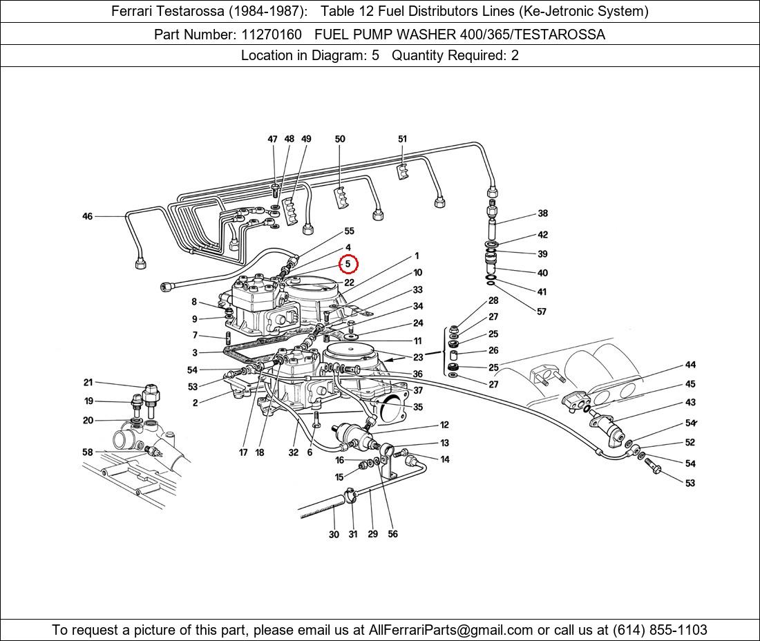 Ferrari Part 11270160