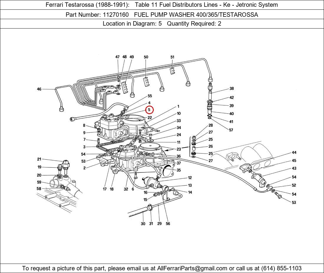 Ferrari Part 11270160