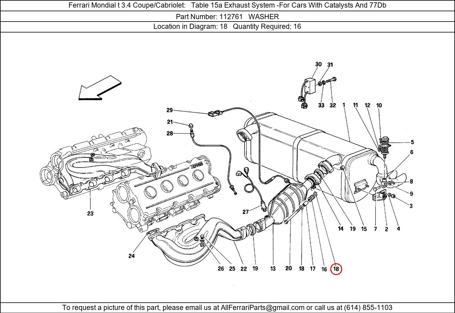 Ferrari Part 112761