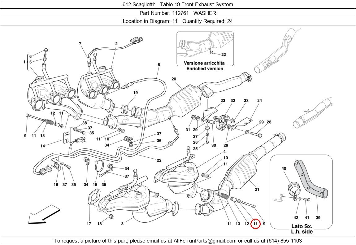 Ferrari Part 112761