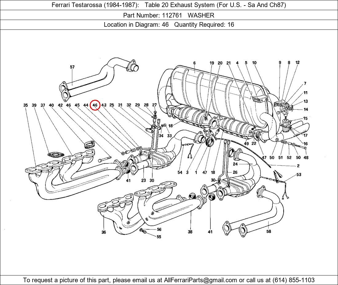 Ferrari Part 112761