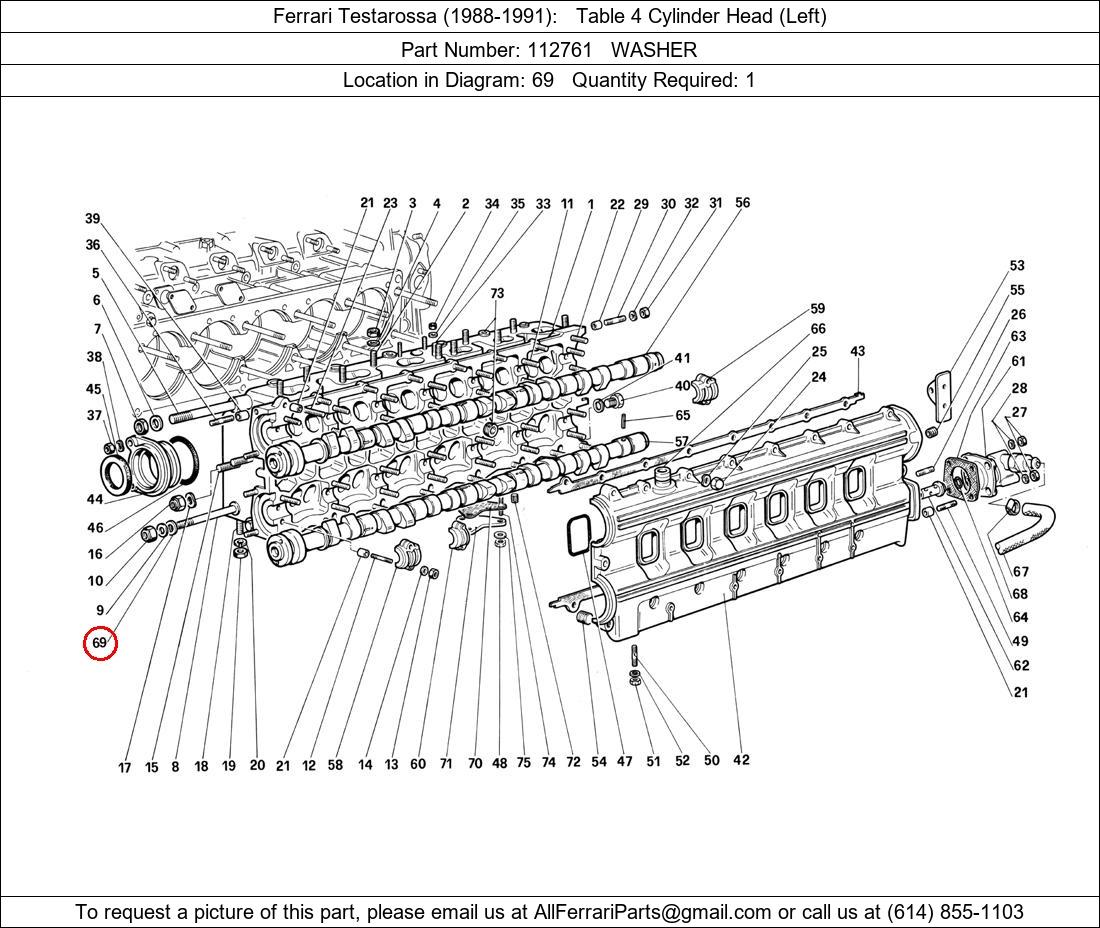 Ferrari Part 112761