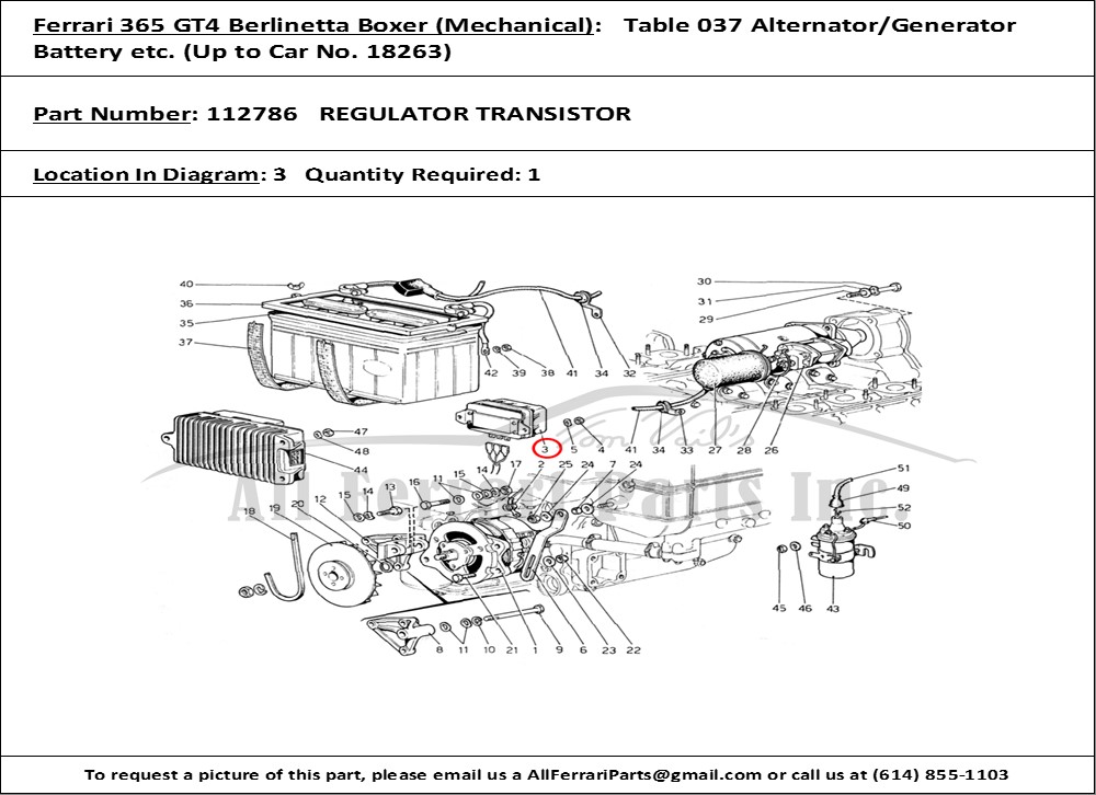 Ferrari Part 112786