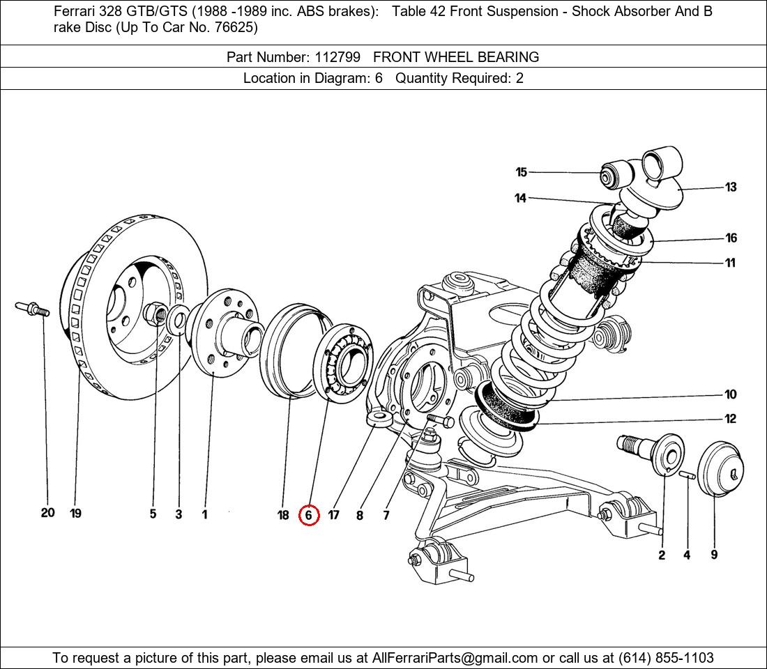 Ferrari Part 112799