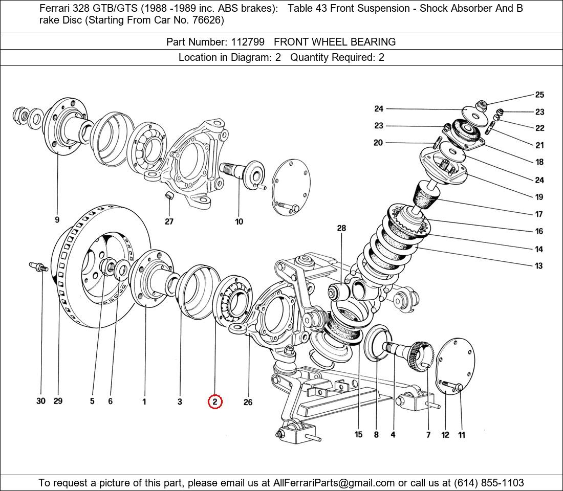 Ferrari Part 112799