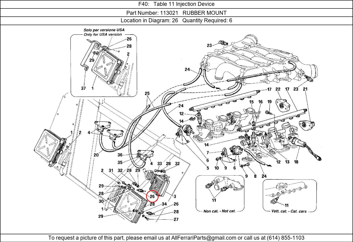 Ferrari Part 113021