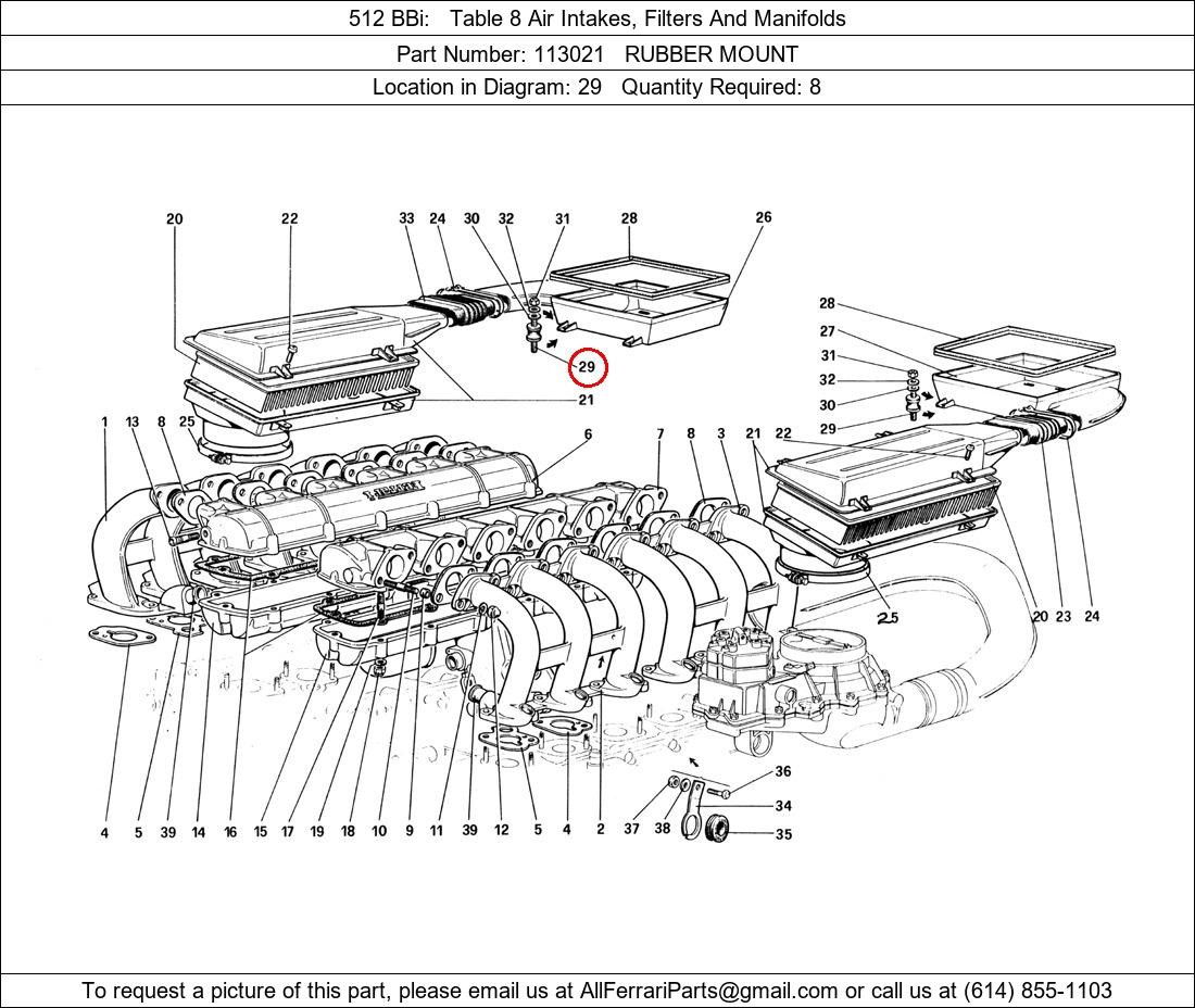 Ferrari Part 113021