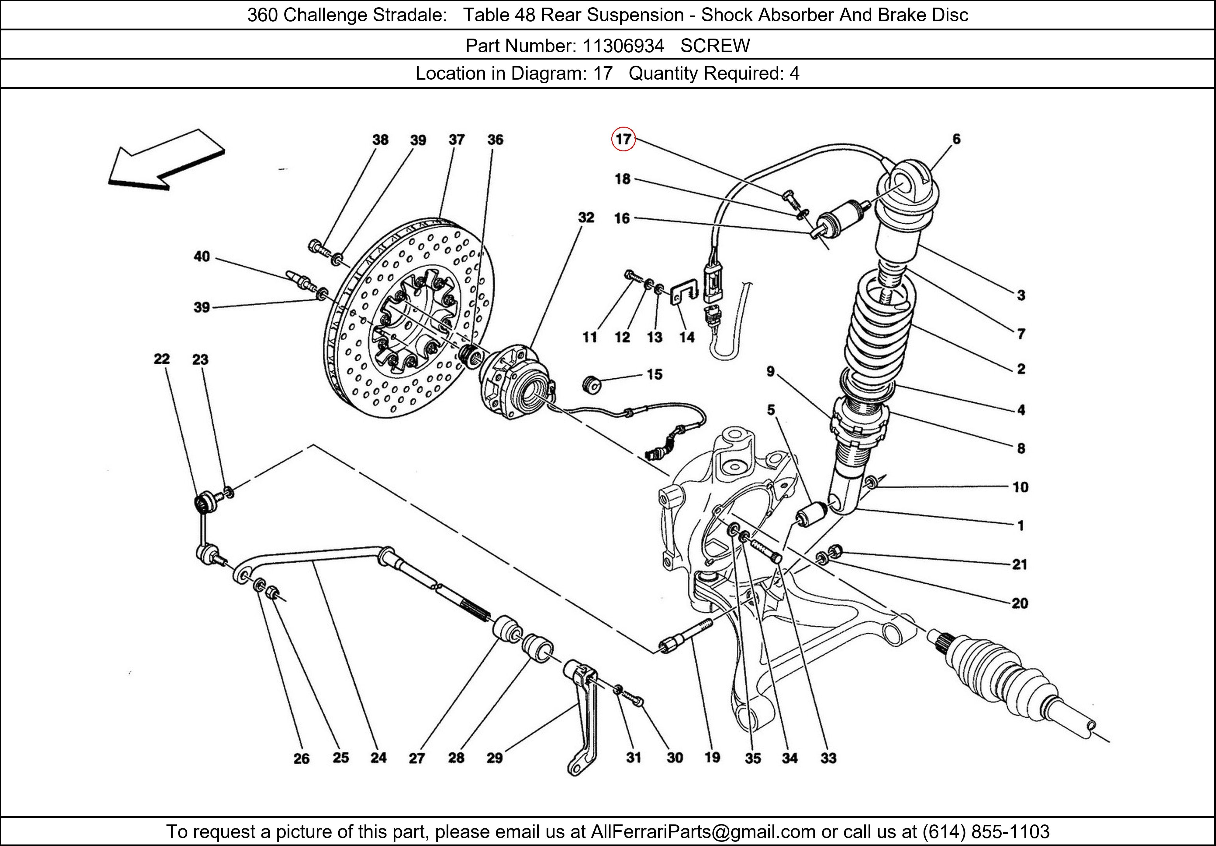 Ferrari Part 11306934