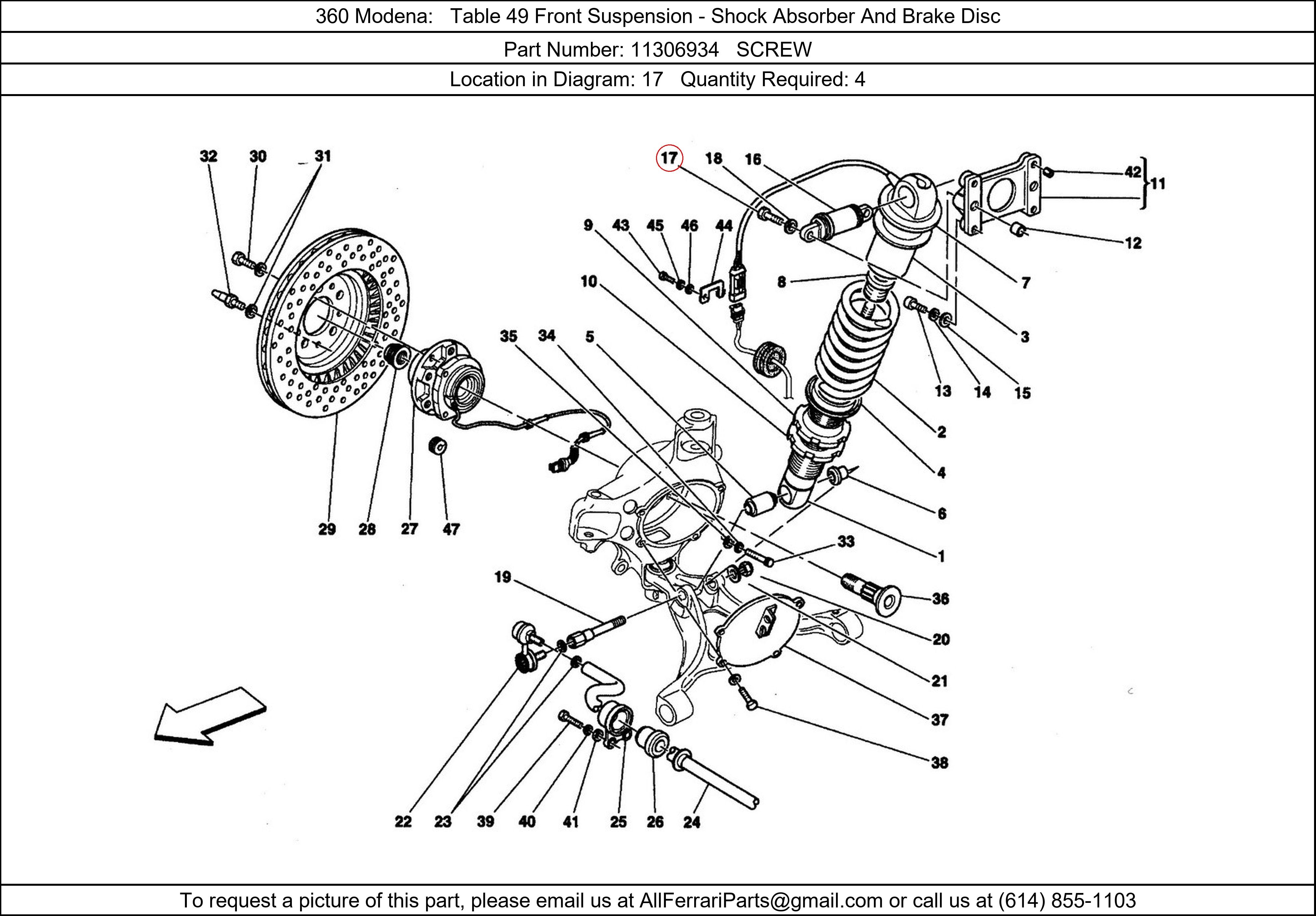 Ferrari Part 11306934