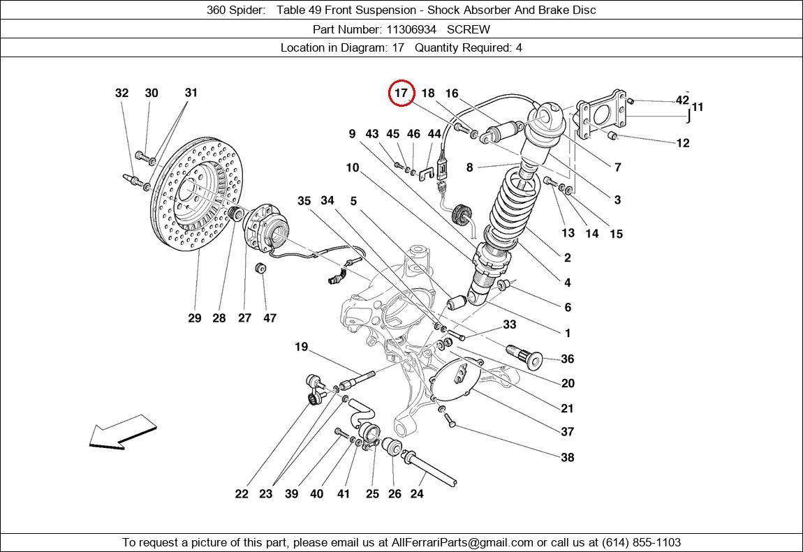 Ferrari Part 11306934