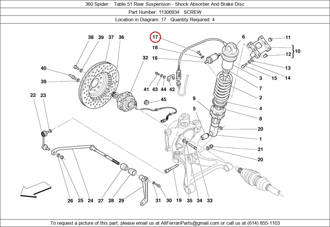 Ferrari Part 11306934