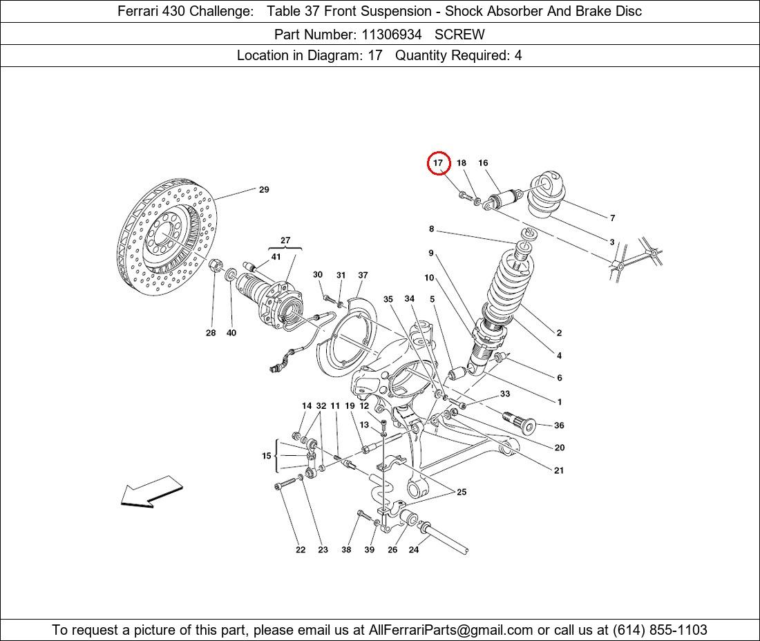 Ferrari Part 11306934