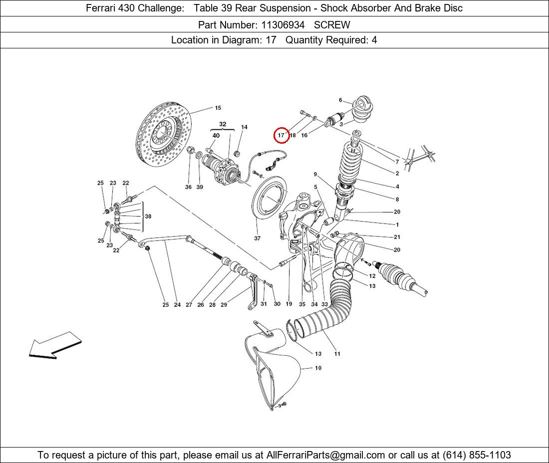 Ferrari Part 11306934