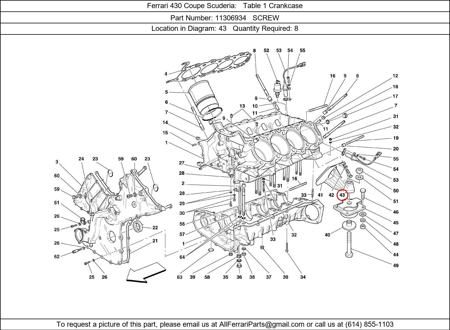 Ferrari Part 11306934