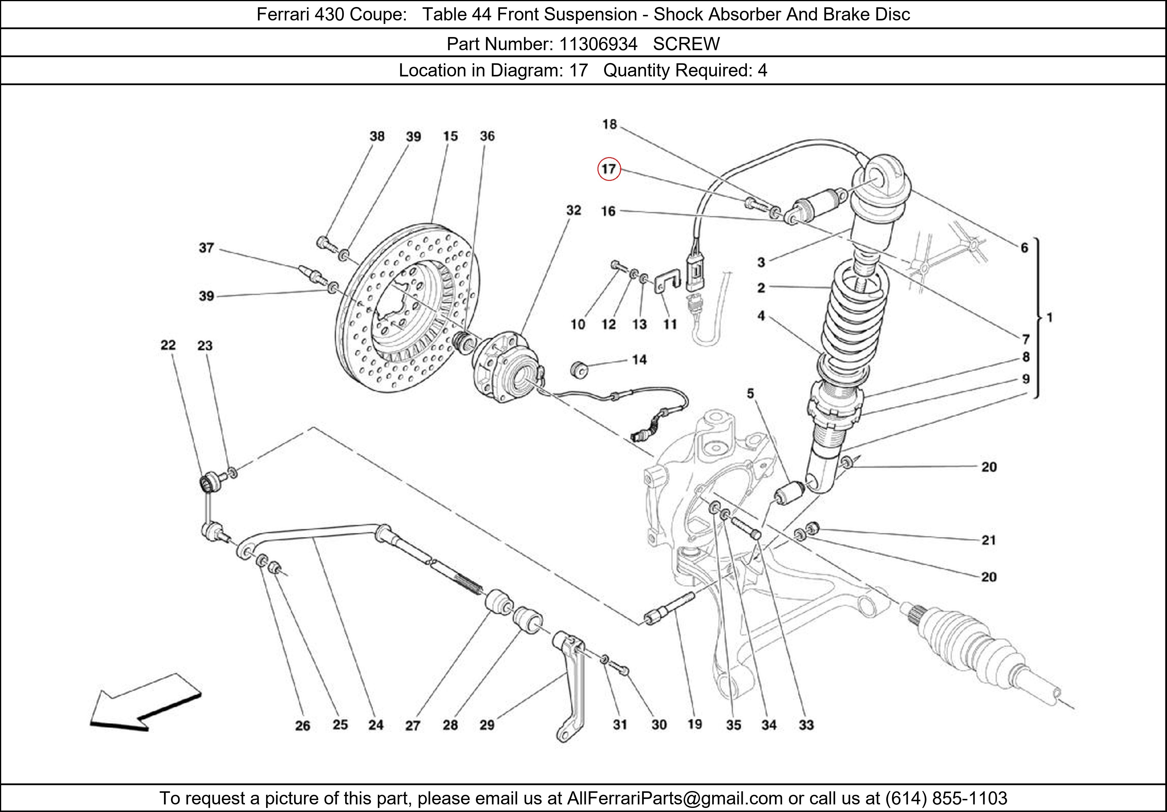 Ferrari Part 11306934