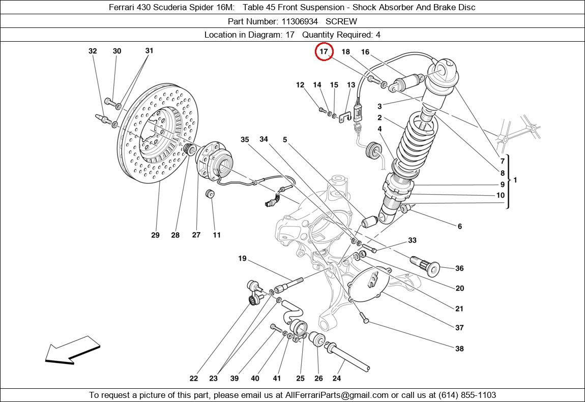 Ferrari Part 11306934