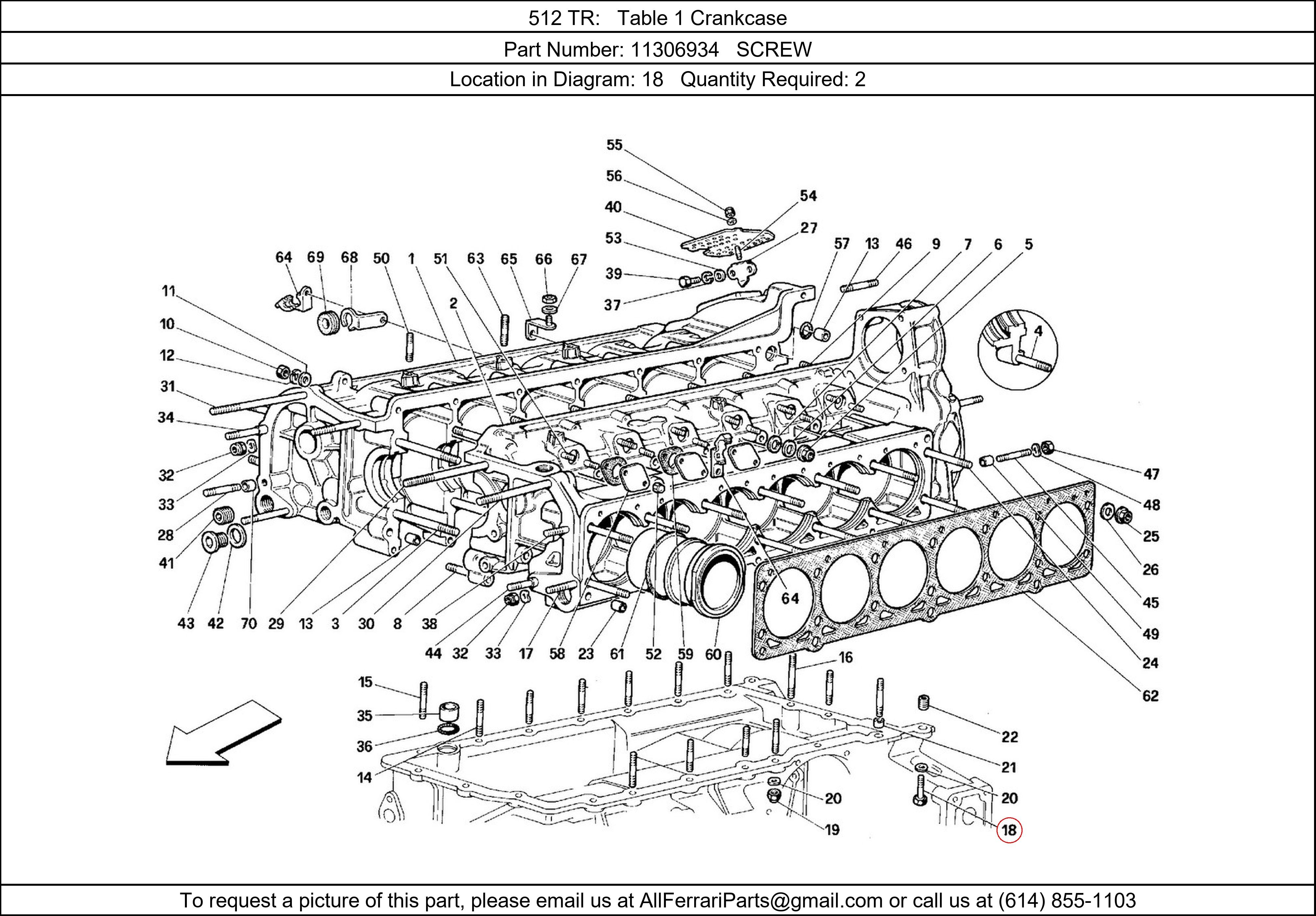 Ferrari Part 11306934