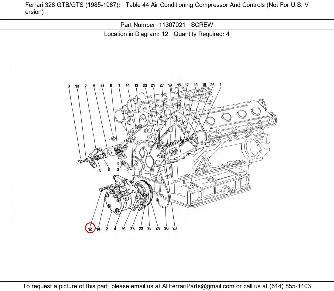 Ferrari Part 11307021