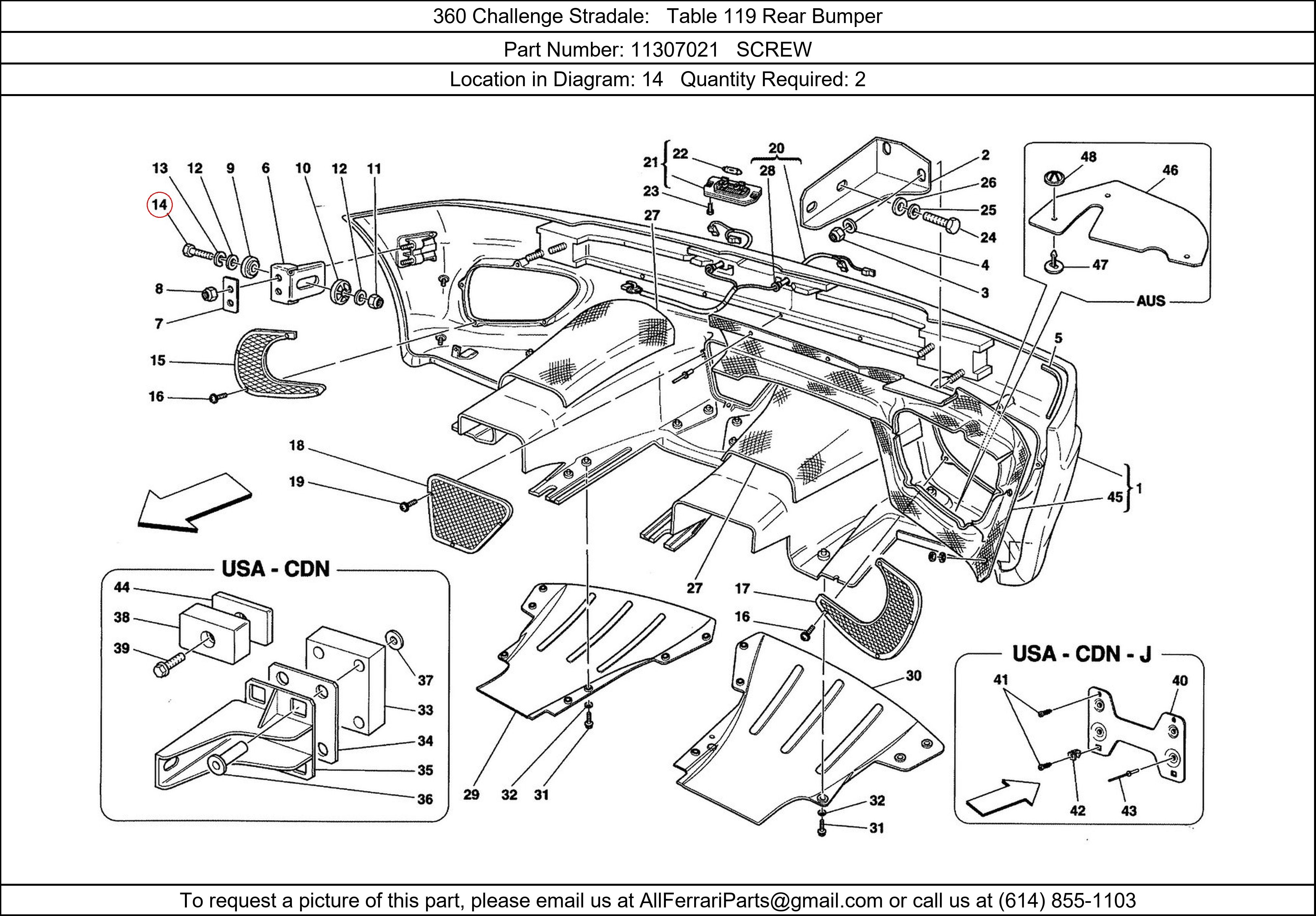 Ferrari Part 11307021