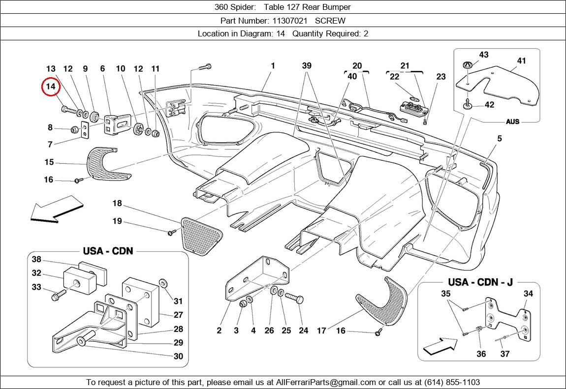 Ferrari Part 11307021