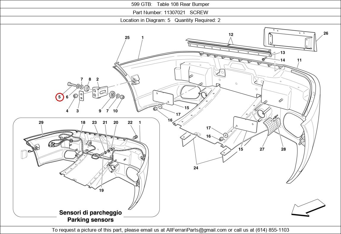 Ferrari Part 11307021