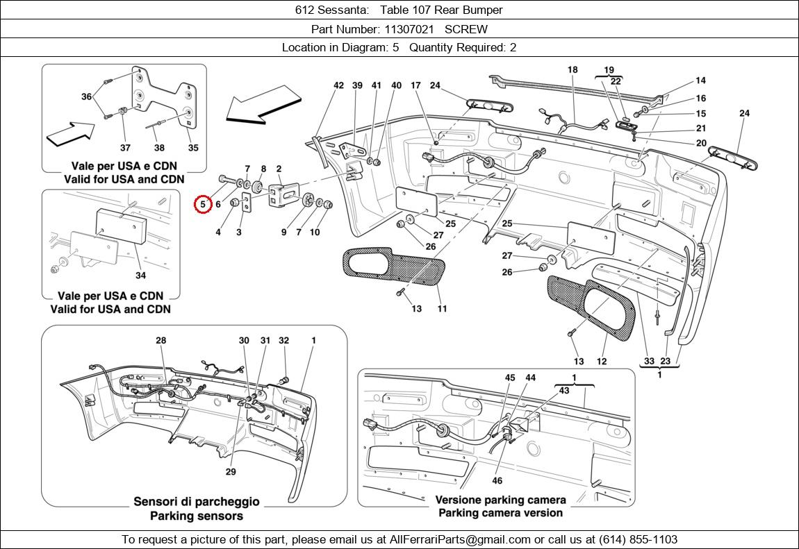 Ferrari Part 11307021