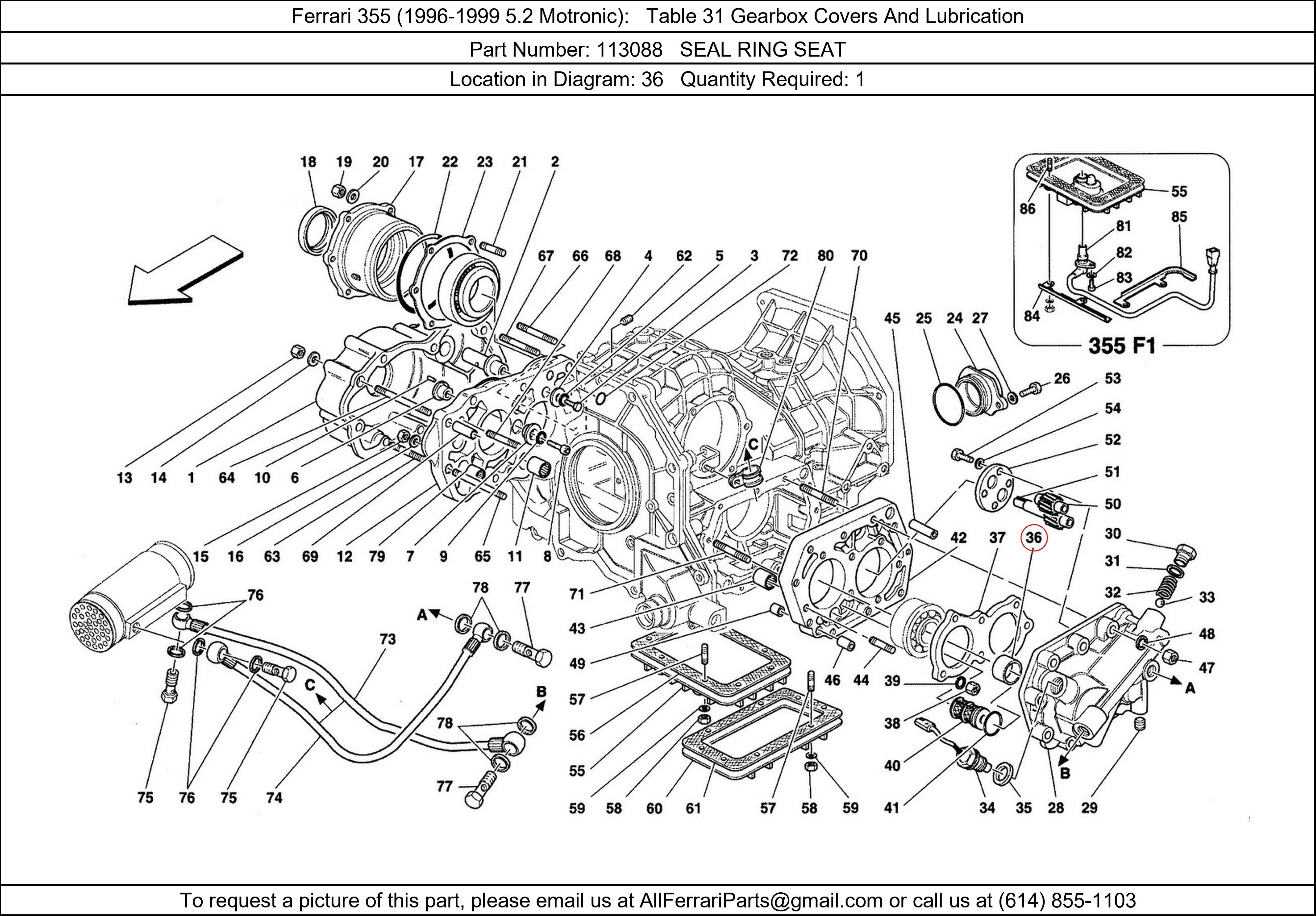 Ferrari Part 113088