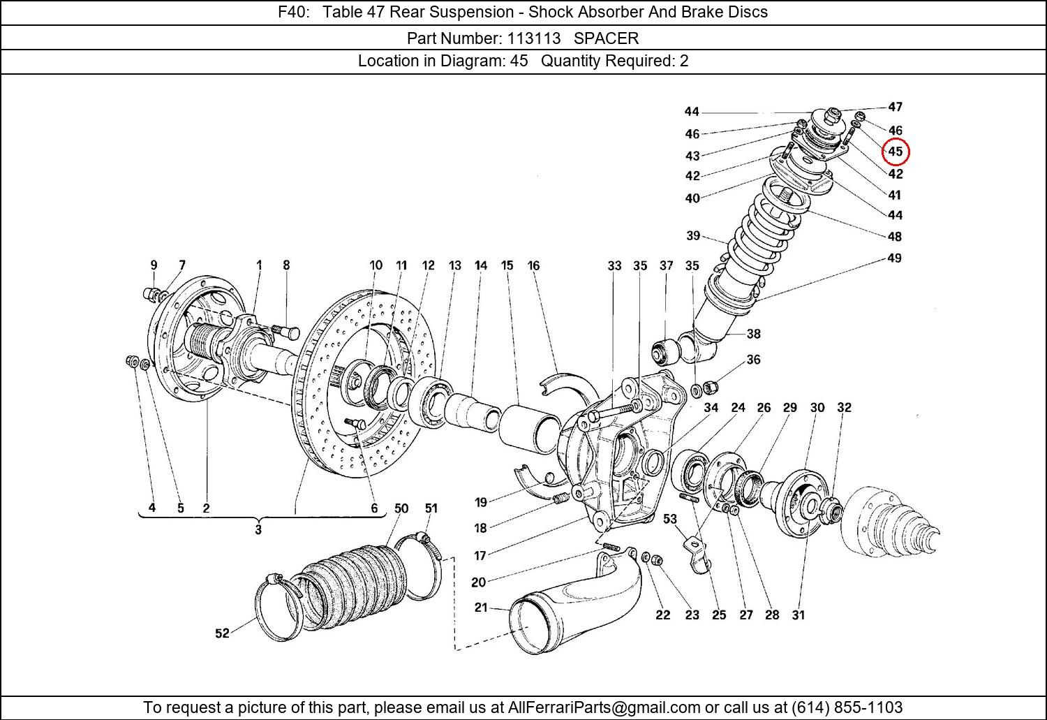 Ferrari Part 113113