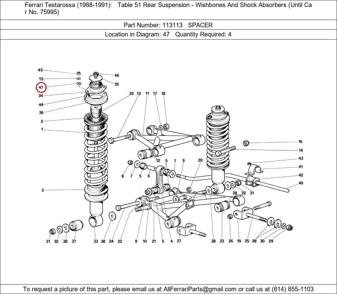 Ferrari Part 113113